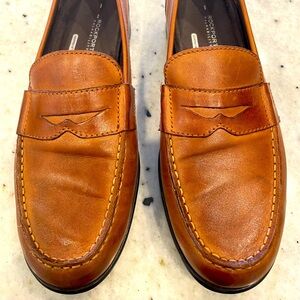 Rockport Men's Brown Loafers Size 10